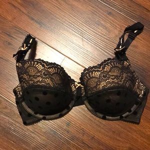 Dita von Teese lace balconette style nursing bra 38D EUC